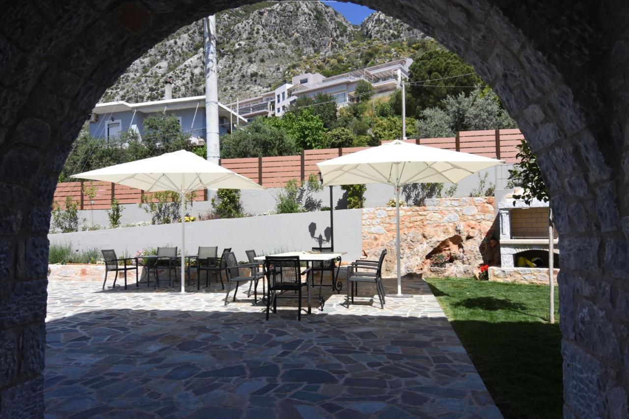 Villa Dafni - Infinite Sea Vistas With Private Pool Kalamata Eksteriør billede